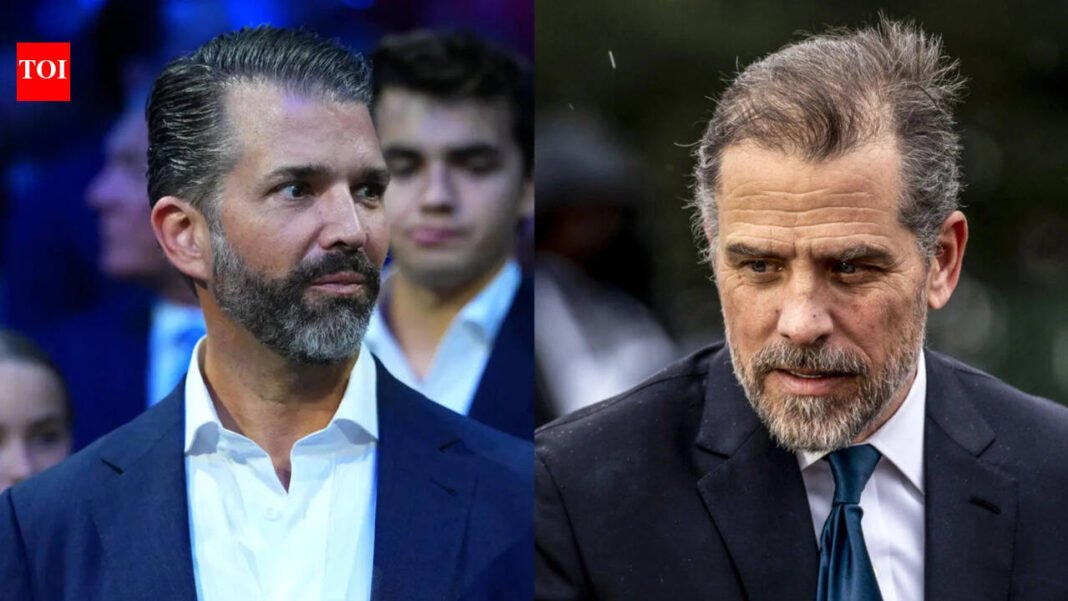 Hunter Biden challenges Donald Trump Jr., rants at White House UFC event: ‘The venue is up to you’
