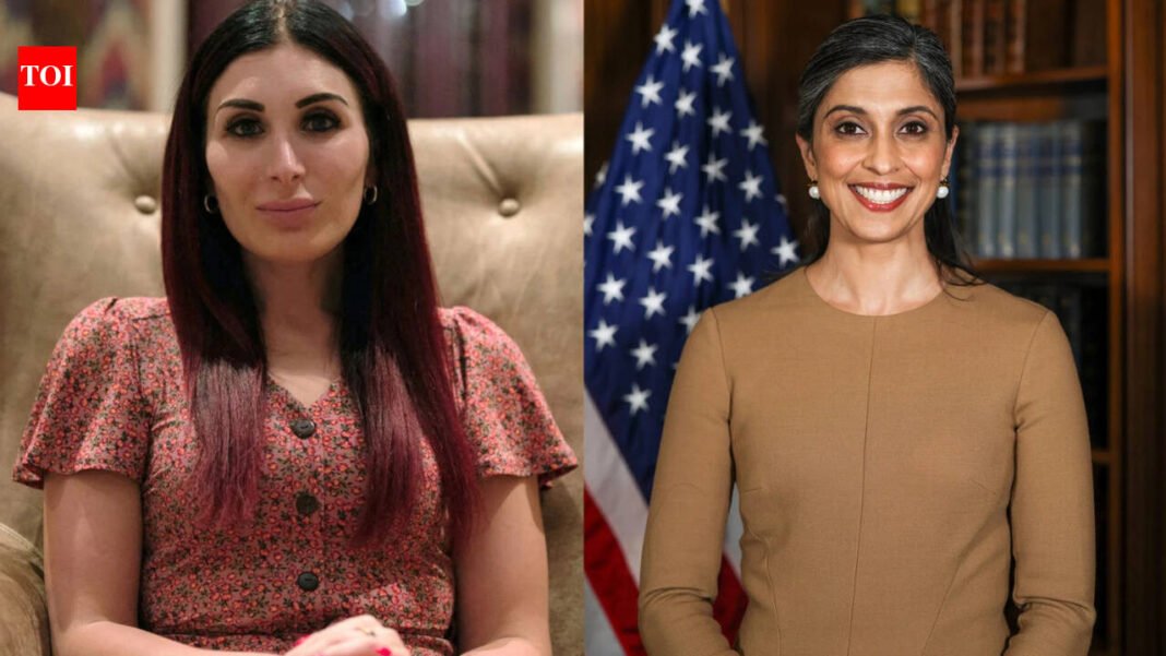 Laura Loomer defends Usha Vance, says ‘brown Hindu women’ get hate for no reason: ‘I hope SLOTUS never converts’