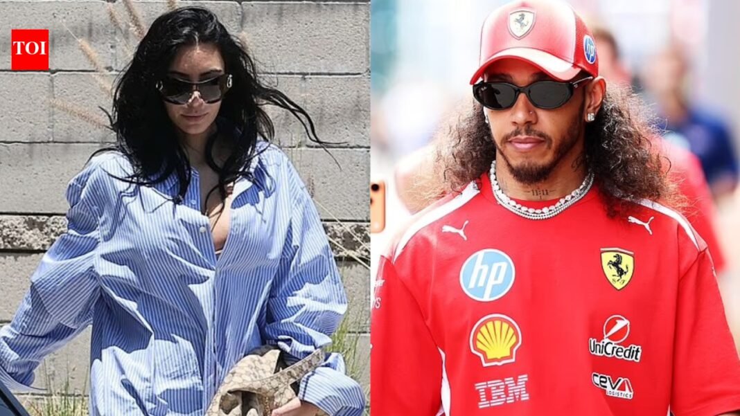 Lewis Hamilton steals the show with bold new Barcelona paddock look as Kim Kardashian exits Europe International Sports News
