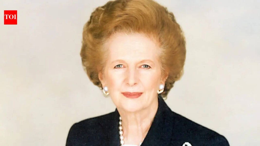 Margaret Thatcher's quote of the day: "Any woman who understands the problems of running a household will know more closely..."

