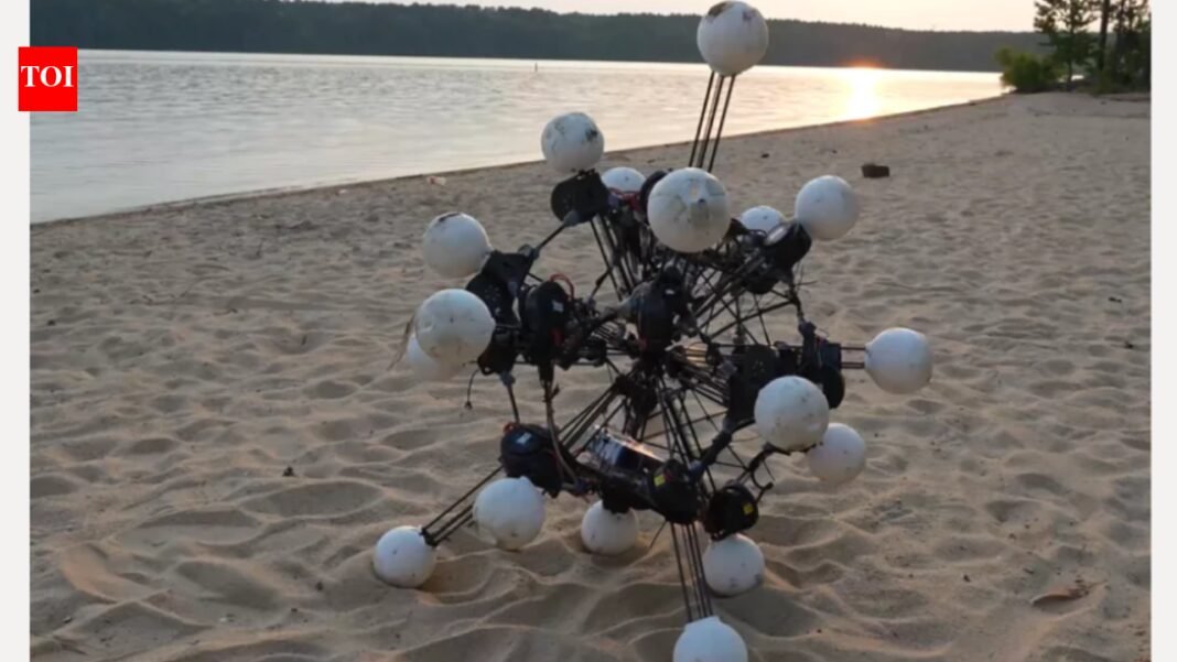Meet Argus: the sea urchin robot with 20 eyes and 20 legs that rewrites the rules of robot manufacturing |