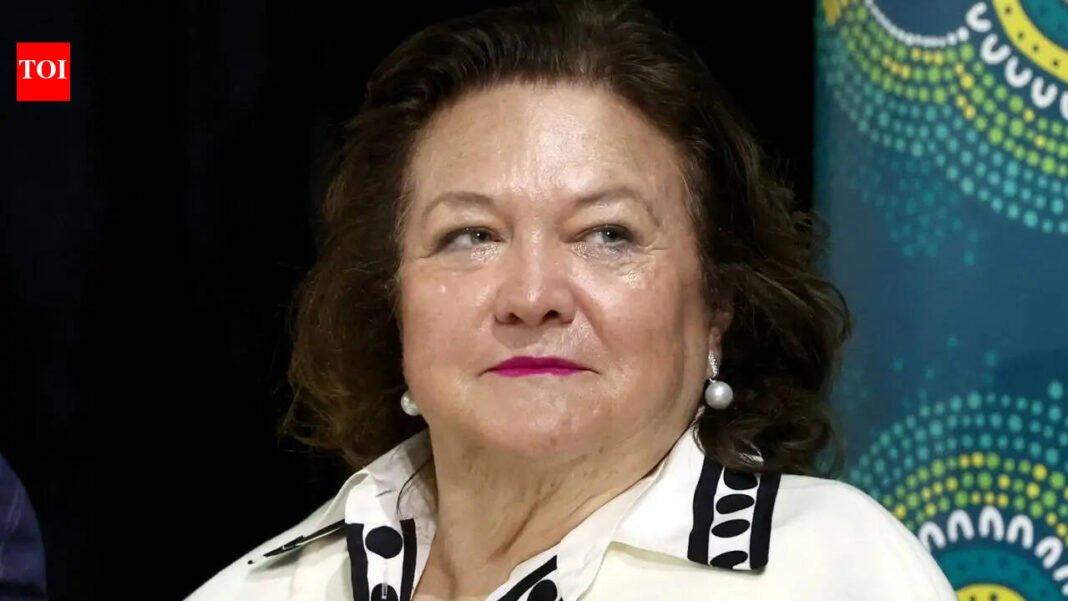 Meet Gina Rinehart: Australia’s richest woman, who just invested $1.4 billion in Elon Musk’s SpaceX | World News