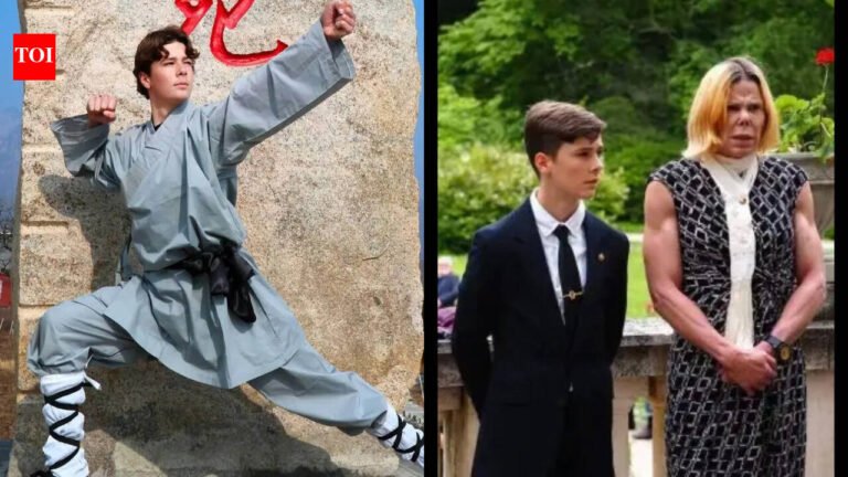Meet Si Miaotian: Son of Princess Karina of Bulgaria gets new Chinese name, Shaolin Temple’s only Western student