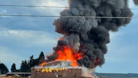 Molalla Coleman Ranch Fire Latest: Massive Barn Fire on South Ferrell Parkway in Oregon; Horrifying Videos Emerging