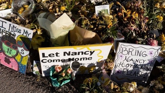 ‘No one is holding your mother hostage’: Strange sign in front of Nancy Guthrie’s home sparks debate