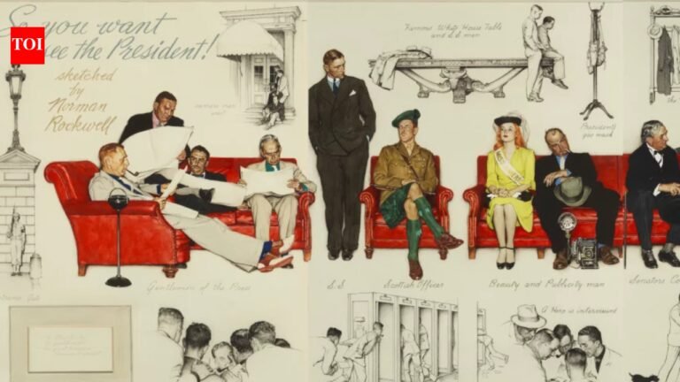 Norman Rockwell’s White House painting that sparked lawsuits, sold for $7.25 million and inspired WWII love story | Now on public display | World News