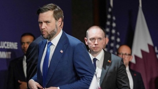 Qatar ‘snubbes’ JD Vance on camera, instead embraces Shehbaz Sharif at US-Iran talks in Switzerland