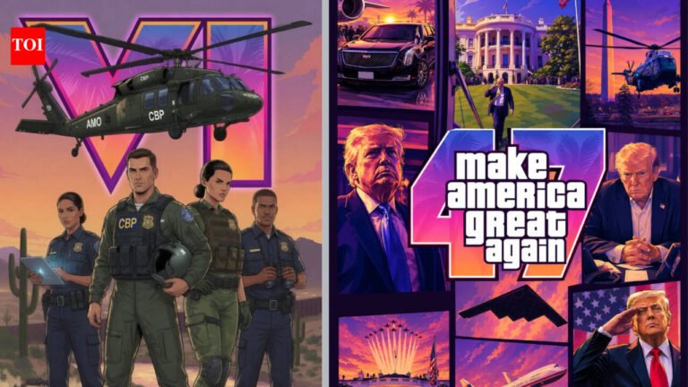 Rockstar Games’ two-word response after White House, Trump officials use GTA 6-style poster on social media accounts