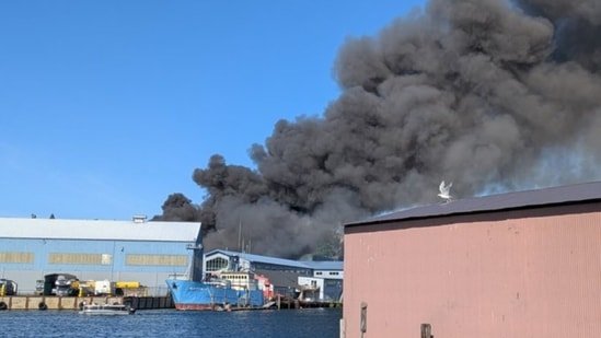 Seattle Ballard Fire: Fire breaks out at warehouse near NW 42nd Street; horrific videos emerge