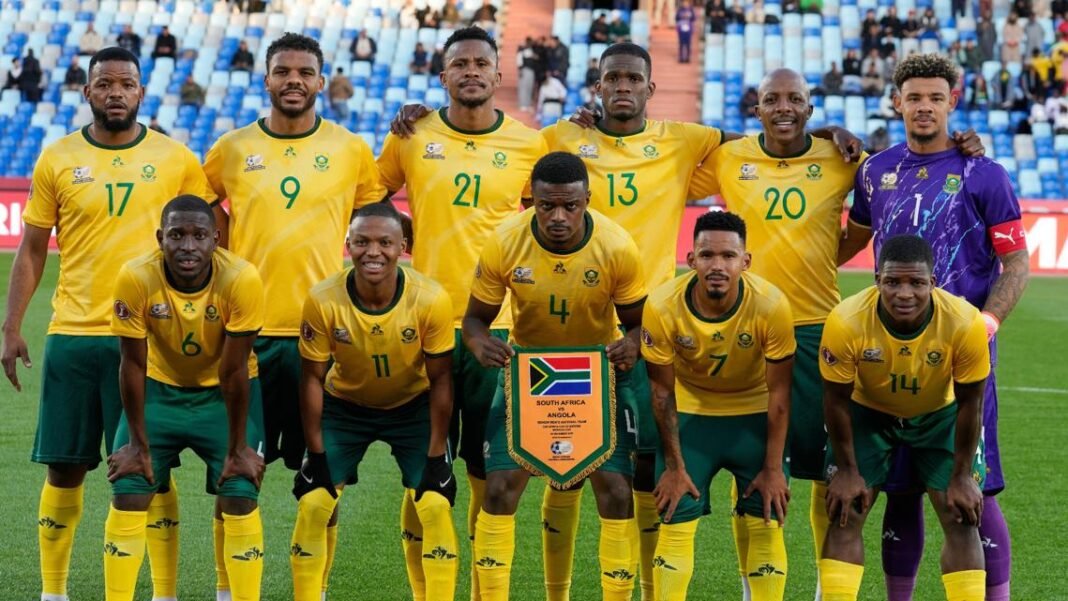 South Africa’s football body says World Cup squad will depart on Monday after visa delays