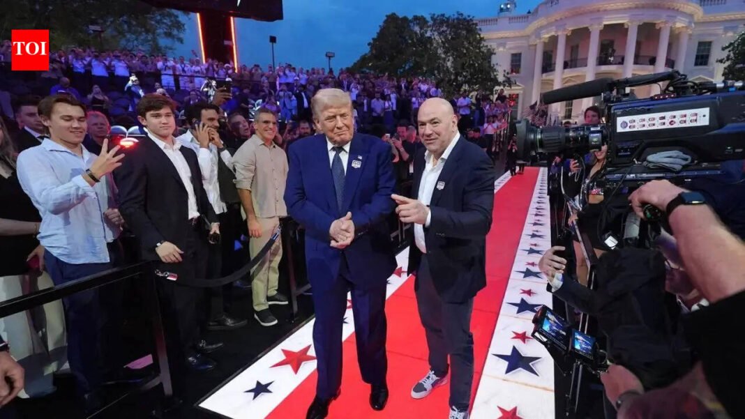 Trump turns 80: UFC cage fights, Iran deal, fighter jet flyovers mark the US president’s birthday – Watch