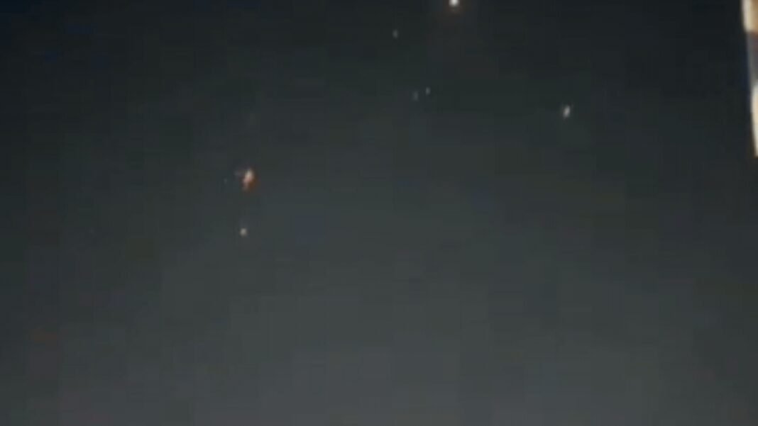WATCH: Iran launches new attack two months later, missiles raining across Israeli night sky