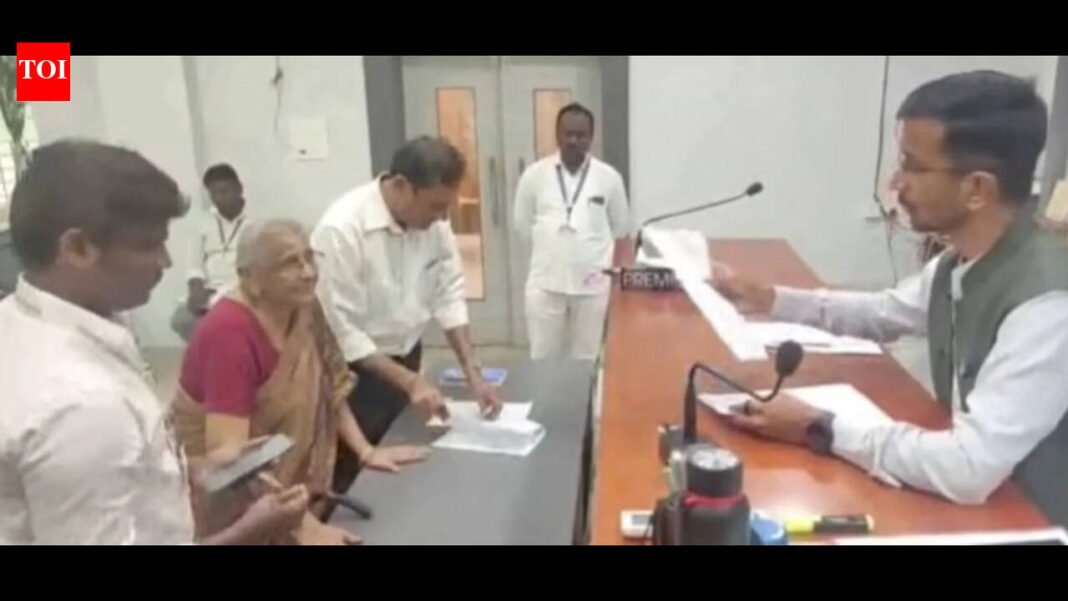 Wanted to die as an Indian: 94-year-old Andhra woman renounces US citizenship, meets collector, officially becomes Indian

