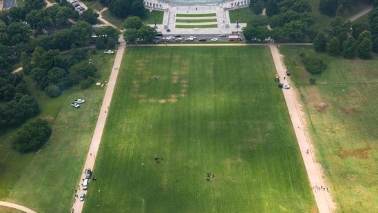 What is the “8647” sign on the National Mall in Washington? Investigation is ongoing