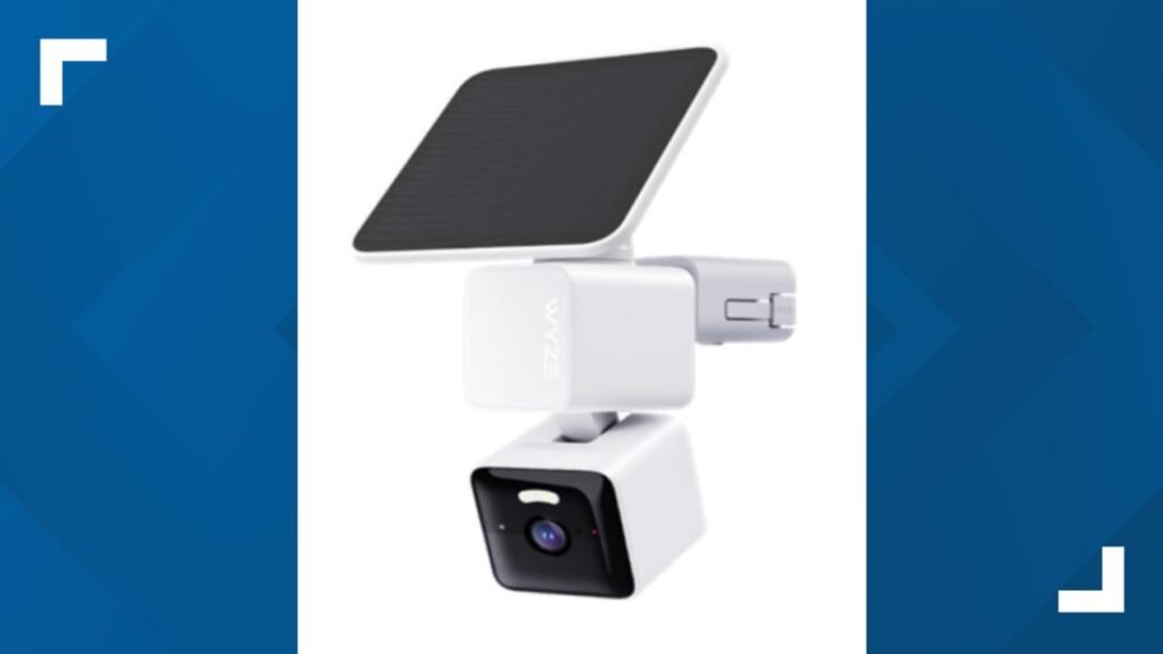 Wyze recalls solar-powered security cameras due to burn and fire hazards